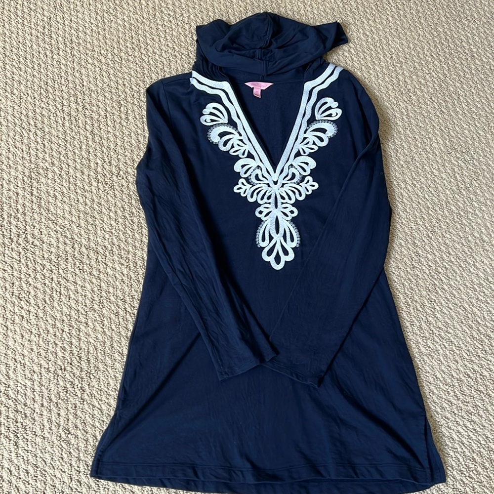 Lilly Pulitzer Hooded Cover Up